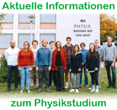 Information about studying physics (in German)