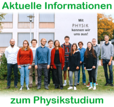 Informationen zum Physik-Studium